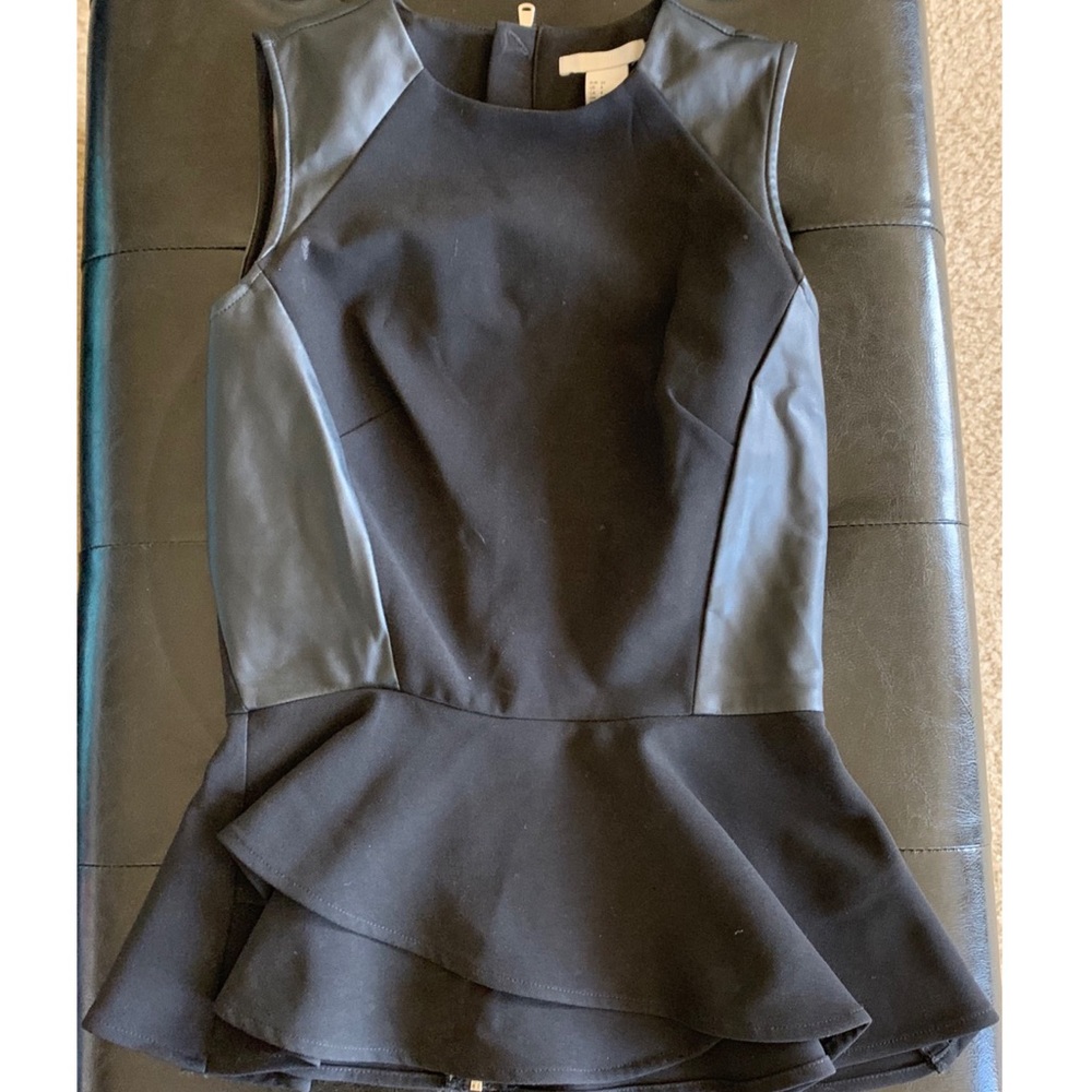 Peplum tank top